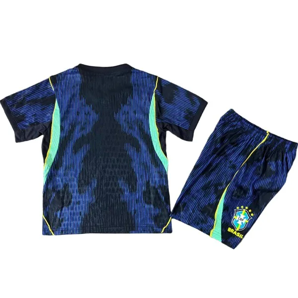 Brasil Niños Conjunto Edición Jugadores 2026 Segunda Azul - Equipacion Brasil Niños | PTDHMALL