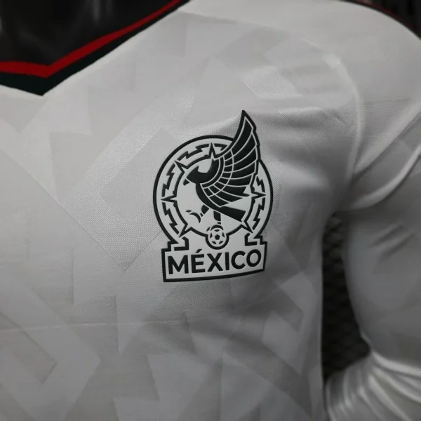 México Camiseta Edición Jugadores 2026 Segunda Blanca - Camiseta Selección México | PTDHMALL
