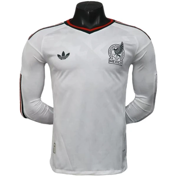 México Camiseta Edición Jugadores 2026 Segunda Blanca - Camiseta Selección México | PTDHMALL