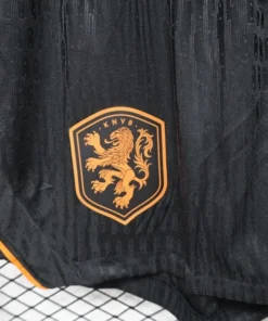 Países Bajos Pantalones Edición Jugadores 2026 Segunda Negro - Pantalón Países Bajos | PTDHMALL