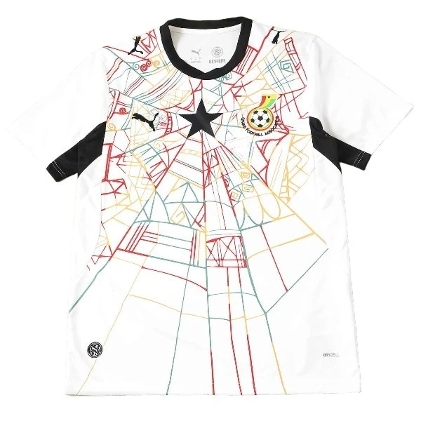 Ghana Camiseta 2026 Casa Blanca - Camiseta Ghana 2026 | PTDHMALL