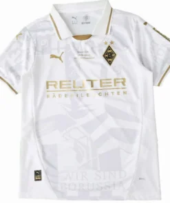 Borussia Mönchengladbach Camiseta 2025 2026 Especial Blanca - Camiseta Borussia Mönchengladbach 25 26 | PTDHMALL