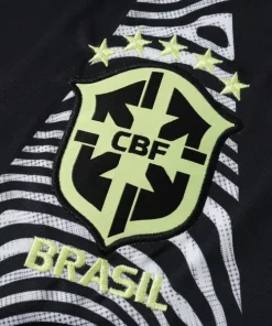 Brasil Camiseta 2026 Portero Negra - Camiseta Brasil | PTDHMALL