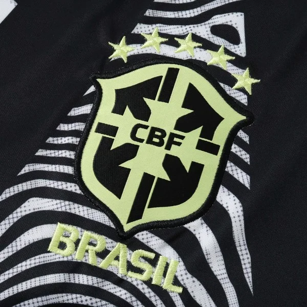 Brasil Camiseta 2026 Portero Negra - Camiseta Brasil | PTDHMALL