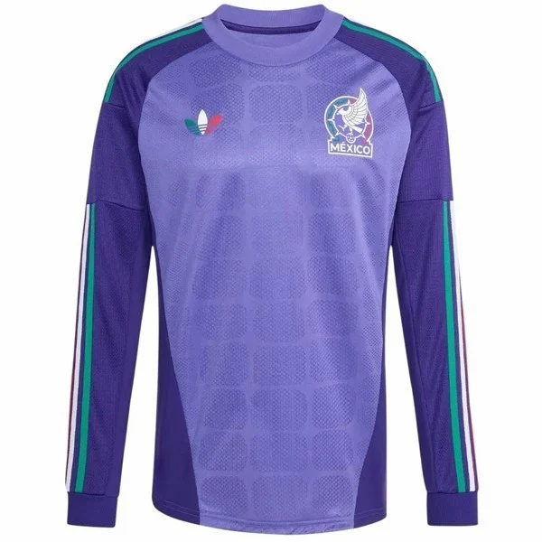 México Camiseta 2026 Portero Púrpura - Camiseta Selección México | PTDHMALL