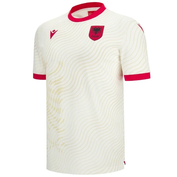 Albania Camiseta 2026 Segunda Blanca - Camiseta Albania | PTDHMALL