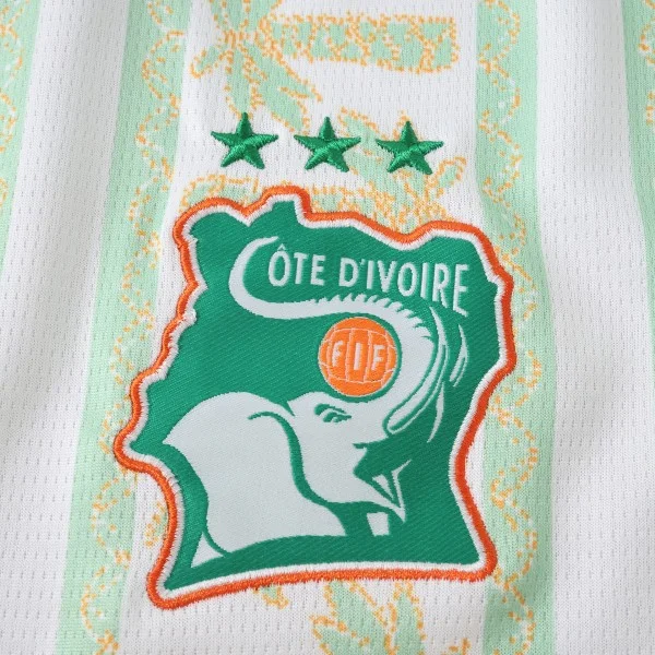 Costa De Marfil Camiseta 2026 Segunda Blanca - Camiseta Costa De Marfil | PTDHMALL