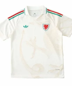 Gales Camiseta 2026 Segunda Blanca - Camiseta Gales Rugby | PTDHMALL
