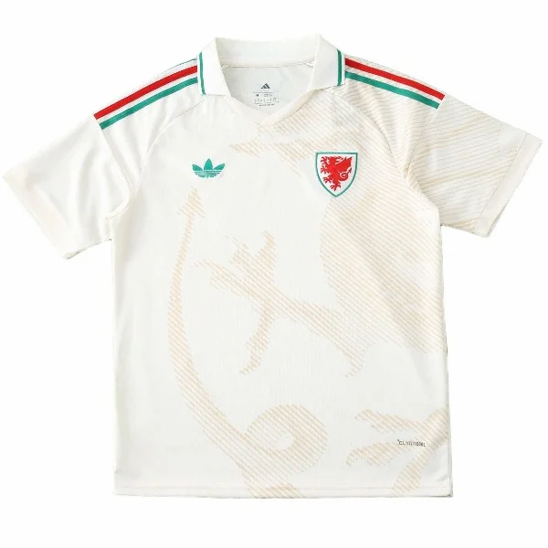 Gales Camiseta 2026 Segunda Blanca - Camiseta Gales Rugby | PTDHMALL