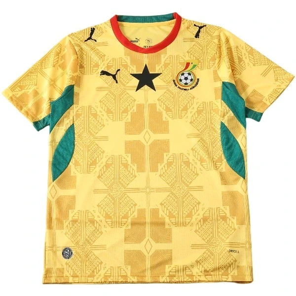 Ghana Camiseta 2026 Segunda Amarilla - Camiseta Ghana 2026 | PTDHMALL