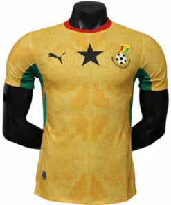 Ghana Camiseta Edición Jugadores 2026 Segunda Amarilla - Camiseta Ghana 2026 | PTDHMALL