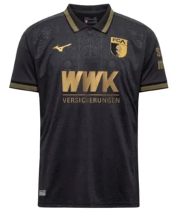 FC Augsburg Camiseta 2025 2026 Tercera Negra - Camiseta Fc Augsburg | PTDHMALL
