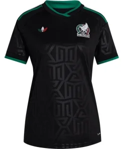 Camiseta 2026 Tercera Negra - Camiseta México Mujer | PTDHMALL