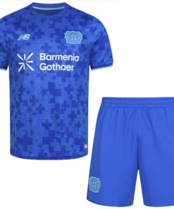 Conjunto 2025 2026 Tercera Azul - Bayer 04 Leverkusen Equipacion | PTDHMALL