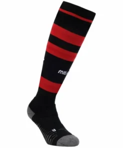 AC Milan Niños Calcetines 2026 2027 Casa Negro - AC Milan Niños Barata | PTDHMALL