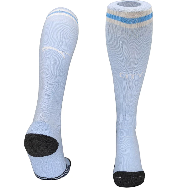 Manchester City Niños Calcetines 2026 2027 Casa Azul - Equipacion Manchester City Niños | PTDHMALL