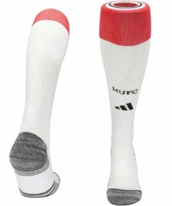 Manchester United Niños Calcetines 2026 2027 Casa Blanco - Equipacion Manchester United Niños | PTDHMALL
