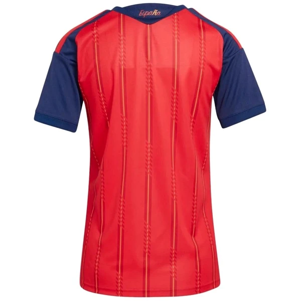 España Mujer Camiseta 2026 Casa Roja - Camiseta España Mujer Blanca | PTDHMALL