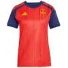 España Mujer Camiseta 2026 Casa Roja - Camiseta España Mujer Blanca | PTDHMALL