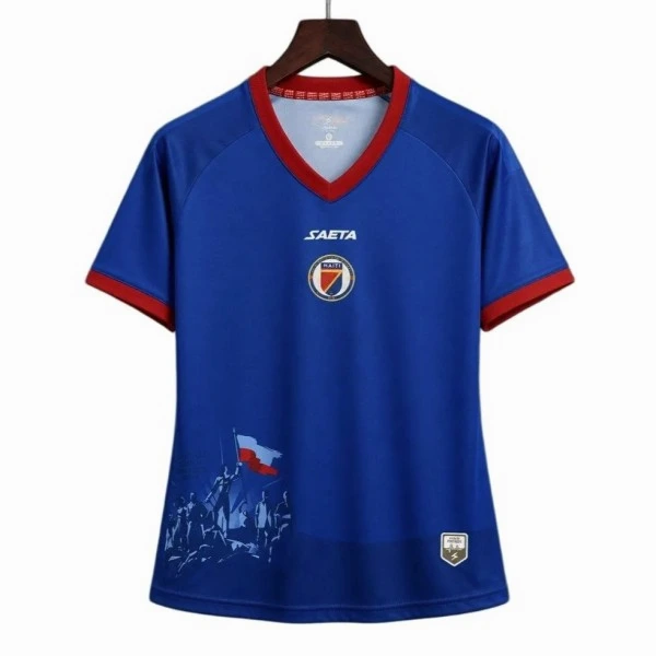 Haití Mujer Camiseta 2026 Casa Azul - Camisetas De Futbol Personalizadas | PTDHMALL