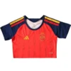 España Mujer Camiseta 2026 Casa Roja - Camiseta España Mujer Blanca | PTDHMALL