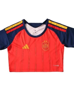 España Mujer Camiseta 2026 Casa Roja - Camiseta España Mujer Blanca | PTDHMALL