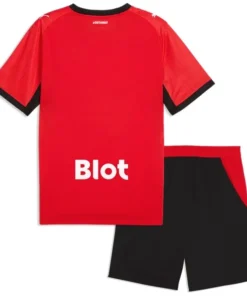 Stade Rennais Conjunto 2026 2027 Casa Rojo - Equipacion Stade Rennais | PTDHMALL