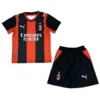 AC Milan Niños Conjunto 2026 2027 Casa Rojo - AC Milan Niños Barata | PTDHMALL