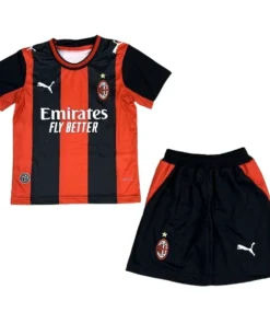 AC Milan Niños Conjunto 2026 2027 Casa Rojo - AC Milan Niños Barata | PTDHMALL