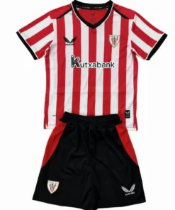 Athletic Bilbao Niños Conjunto 2026 2027 Casa Rojo - Equipacion Athletic Bilbao Niños | PTDHMALL
