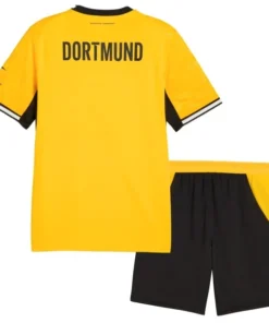 Borussia Dortmund Niños Conjunto 2026 2027 Casa Amarillo - Borussia Dortmund Niños Barata | PTDHMALL
