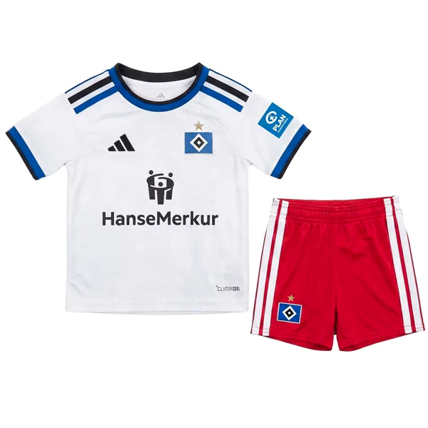 Hamburgo S.V Niños Conjunto 2026 2027 Casa Blanco - Hamburgo S.V Niños Barata | PTDHMALL