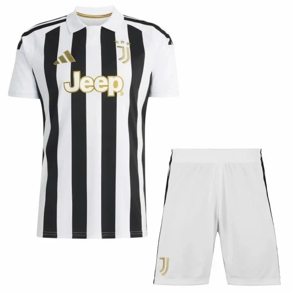 Juventus Niños Conjunto 2026 2027 Casa Blanco - Equipación Juventus Niños | PTDHMALL