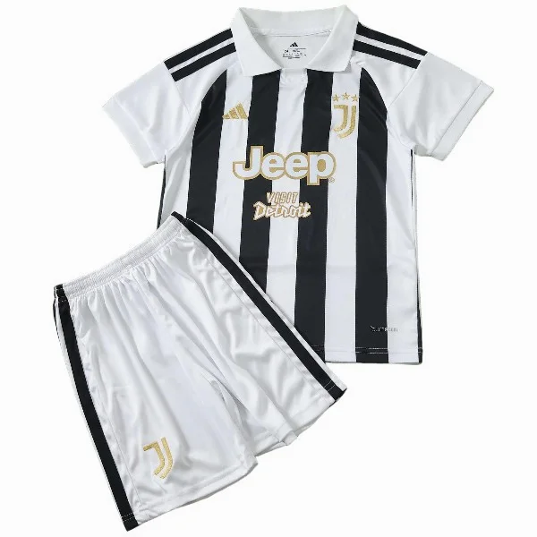 Juventus Niños Conjunto 2026 2027 Casa Blanco - Equipación Juventus Niños | PTDHMALL