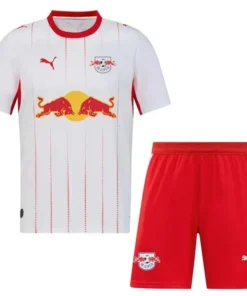 RB Leipzig Niños Conjunto 2026 2027 Casa Blanco - RB Leipzig Niños Barata | PTDHMALL
