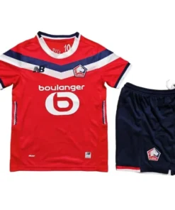 Lille OSC Niños Conjunto 2026 2027 Casa Rojo - Lille OSC Niños Barata | PTDHMALL
