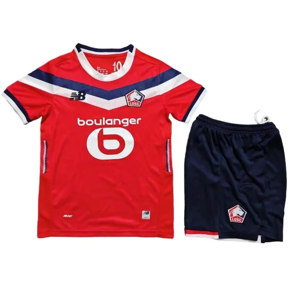 Lille OSC Niños Conjunto 2026 2027 Casa Rojo - Lille OSC Niños Barata | PTDHMALL