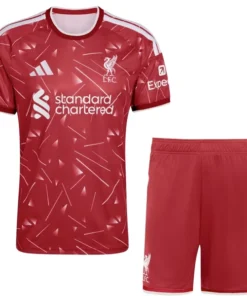 Liverpool Niños Conjunto 2026 2027 Casa Rojo - Equipacion Liverpool Niños | PTDHMALL