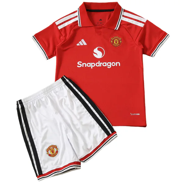 Manchester United Niños Conjunto 2026 2027 Casa Rojo - Equipacion Manchester United Niños | PTDHMALL
