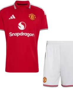 Manchester United Niños Conjunto 2026 2027 Casa Rojo - Equipacion Manchester United Niños | PTDHMALL