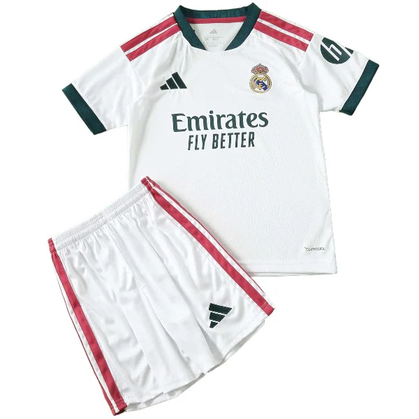 Real Madrid Niños Conjunto 2026 2027 Casa Blanco - Real Madrid Niños Barata | PTDHMALL