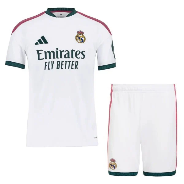 Real Madrid Niños Conjunto 2026 2027 Casa Blanco - Real Madrid Niños Barata | PTDHMALL