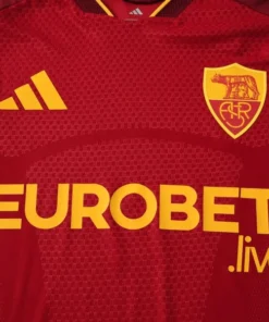 AS Roma Camiseta Edición Jugadores 2026 2027 Casa Roja - Camiseta As Roma | PTDHMALL