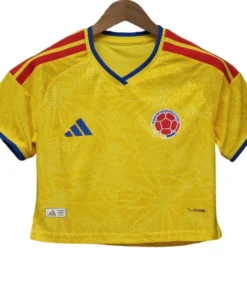 Colombia Mujer Camiseta Edición Jugadores 2026 Casa Amarilla - Camiseta Colombia Mujer 2026 | PTDHMALL