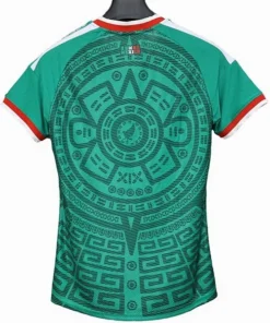 México Mujer Camiseta Edición Jugadores 2026 Casa Verde - Camiseta México Mujer | PTDHMALL