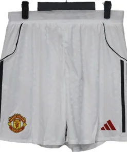 Manchester United Pantalones Edición Jugadores 2025 2026 Casa Blanco - Pantalón Manchester United | PTDHMALL