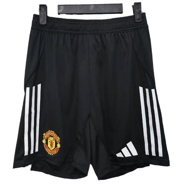 Manchester United Pantalones Edición Jugadores 2025 2026 Casa Negro - Pantalón Manchester United | PTDHMALL