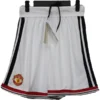 Manchester United Pantalones Edición Jugadores 2026 2027 Casa Blanco - Pantalón Manchester United | PTDHMALL