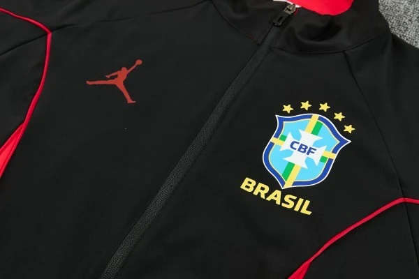 Brasil Conjunto 2026 Negro - Brasil Barata | PTDHMALL