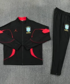Brasil Conjunto 2026 Negro - Brasil Barata | PTDHMALL